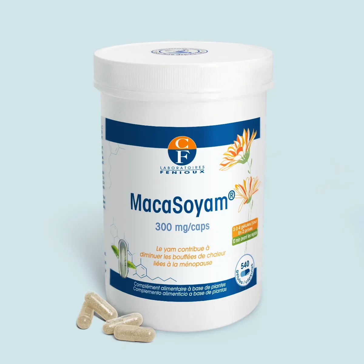 MacaSoyam® - Ménopause - Bouffées de chaleur