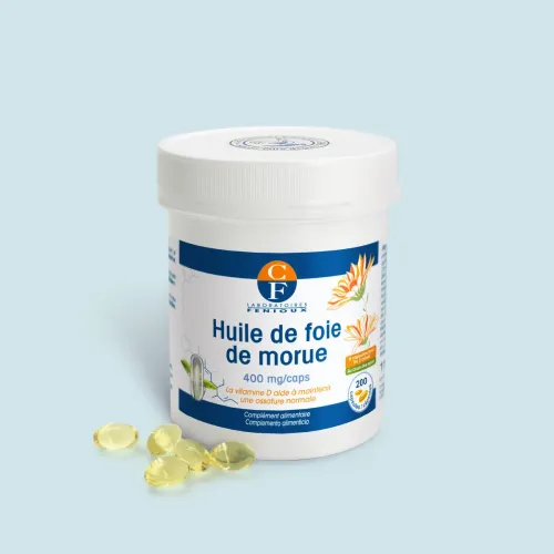 Huile de foie de morue - Ossature normale