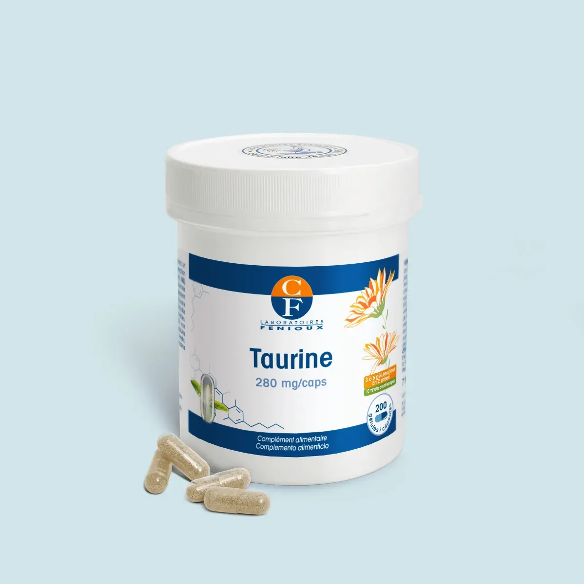 Taurine (extrait d'huître) - Riche en taurine naturelle