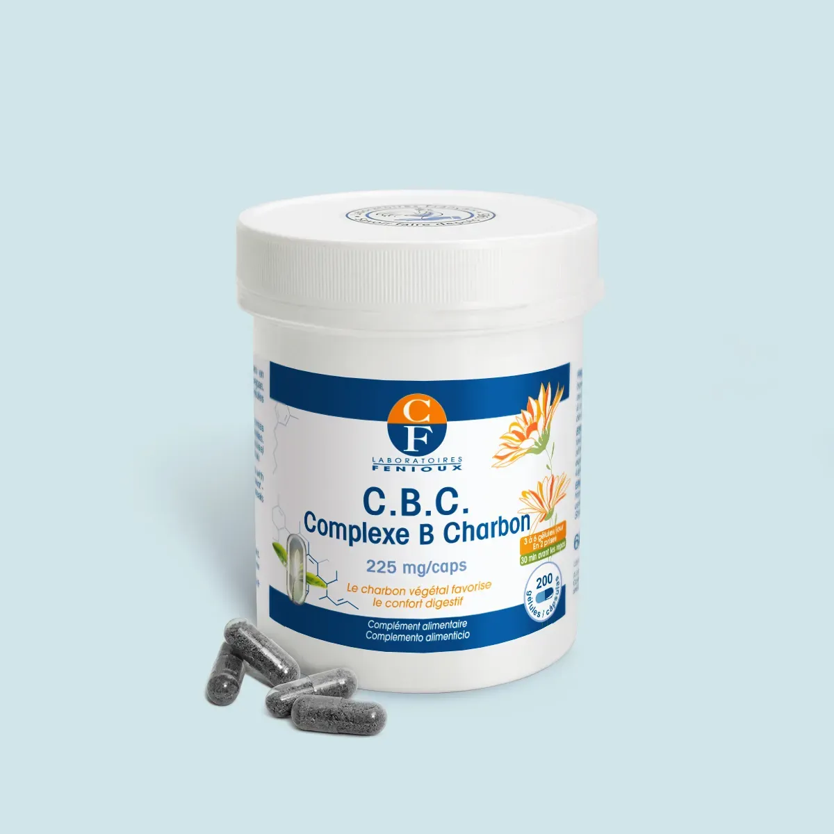CBC Complexe B Charbon - Flatulences - Digestif