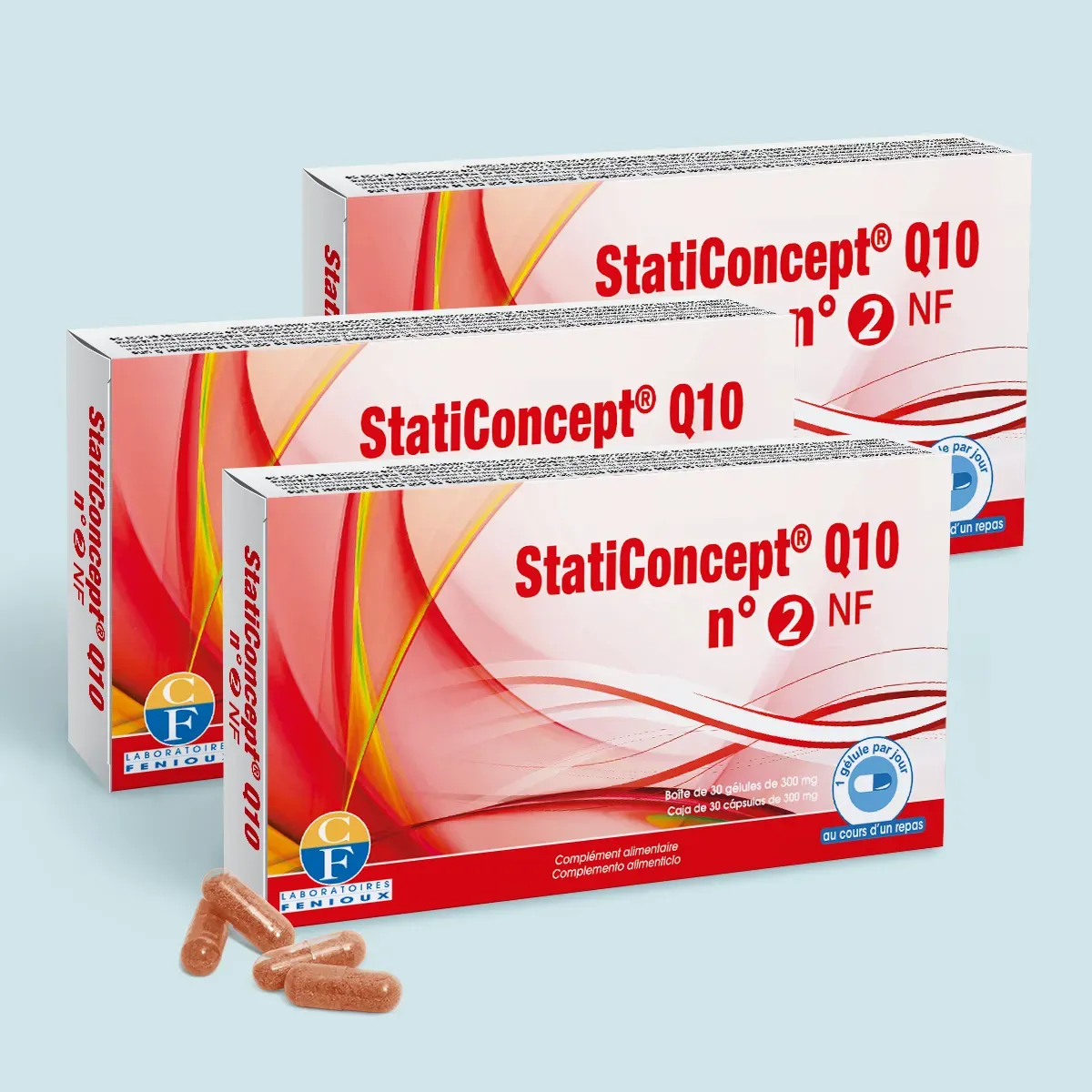 StatiConcept® Q10 n°2 NF (lot)
