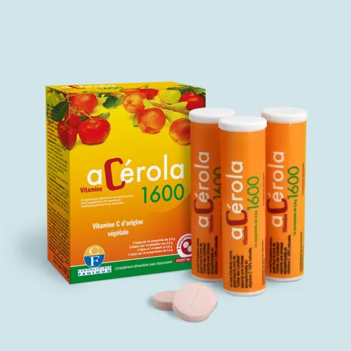 Acérola 1600 - Fatigue - Vitamine C