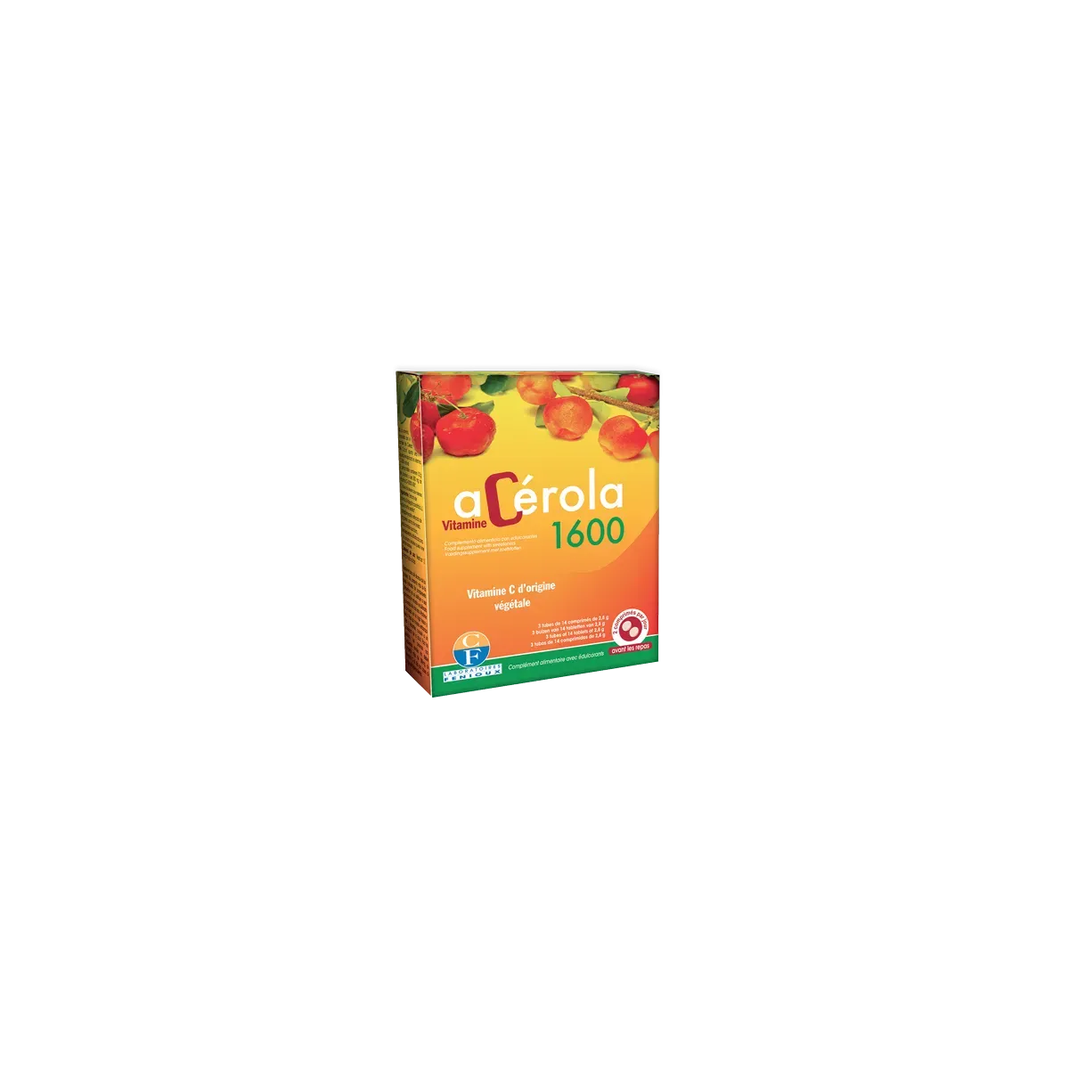 Acérola 1600 - Fatigue - Vitamine C