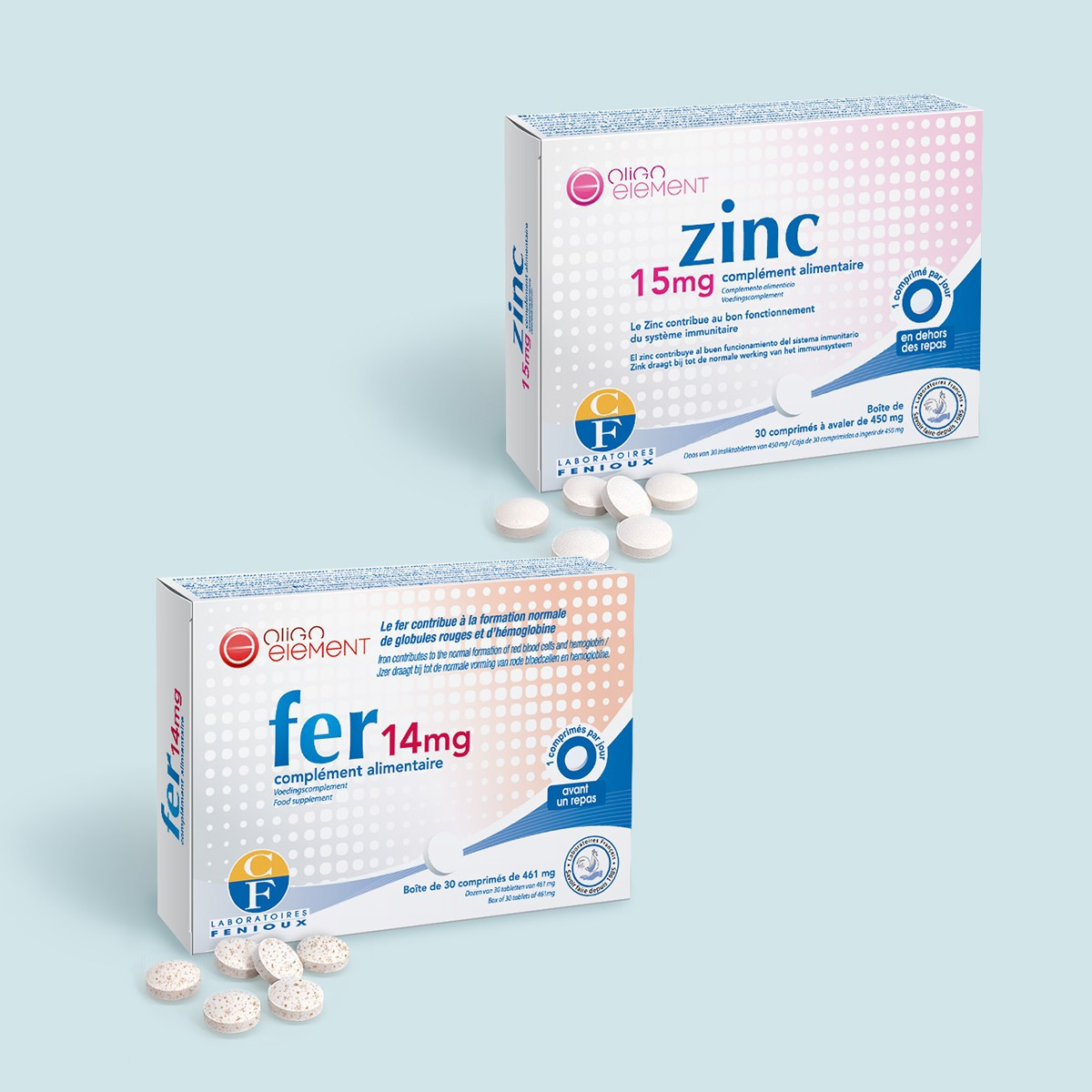 Zinc + Fer "Pack Cd"