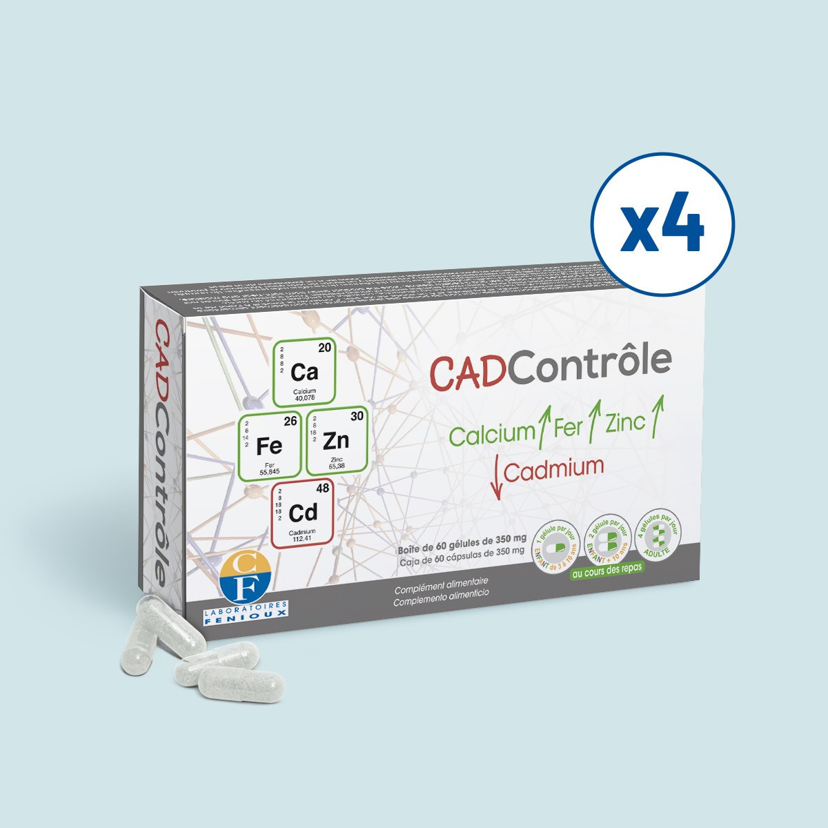 CADContrôle (lot de 4 boîtes)