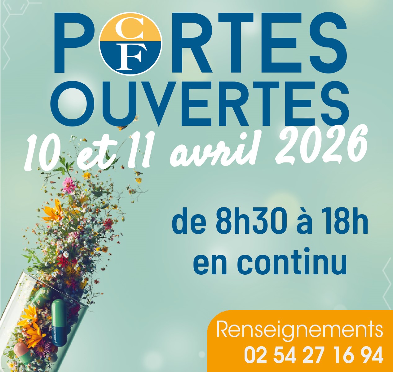 Portes ouvertes avril 2026