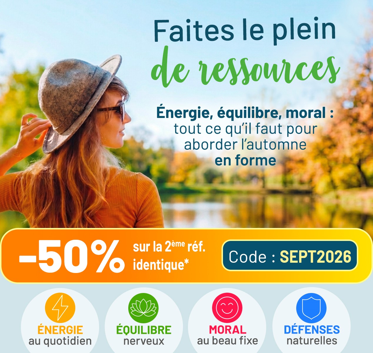 Compléments alimentaires en promotion