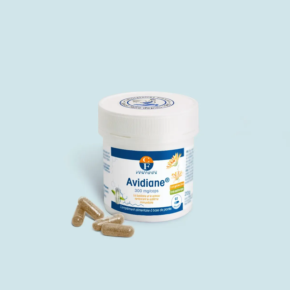 Avidiane® 60 gélules