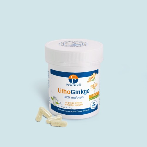LithoGinkgo (Ginkgo biloba) - Circulation - Cognitif
