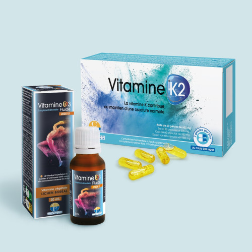 Vitamine K2 + Vitamine D3 Fluide